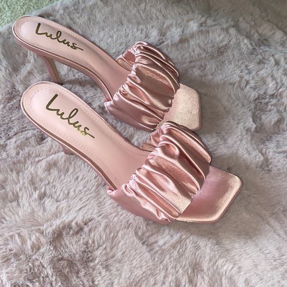 lpa Augustine heel blush pink mule look alike - Picture 3 of 3